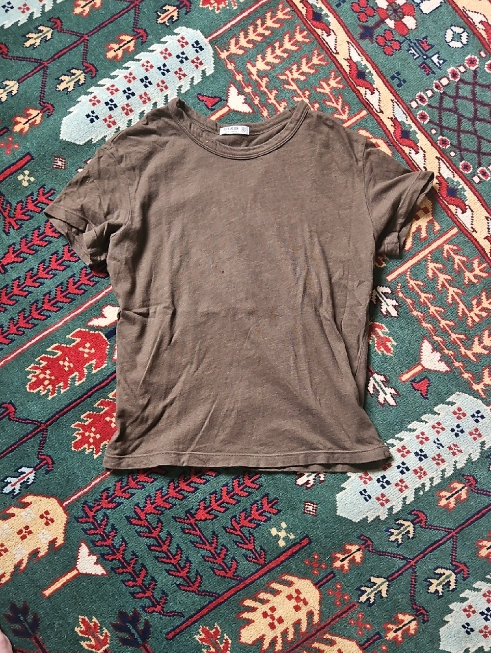 Buck Mason Cotton Slub Tshirt In Mesquite